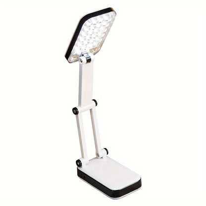 Rynx | BrightFlex - Eye-Protecting LED Table Lamp with Folding Swing Arm, Battery and USB Dual Power Supply