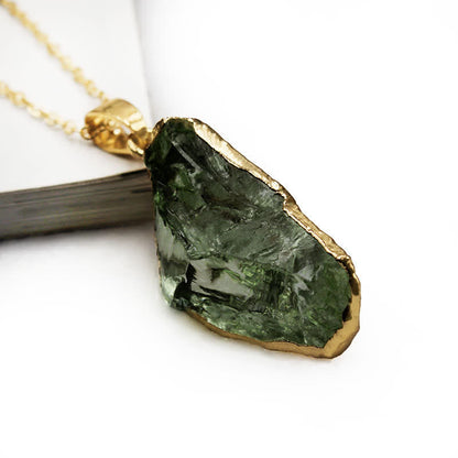 RYNX | Natural Moldavite Necklace - Lyra