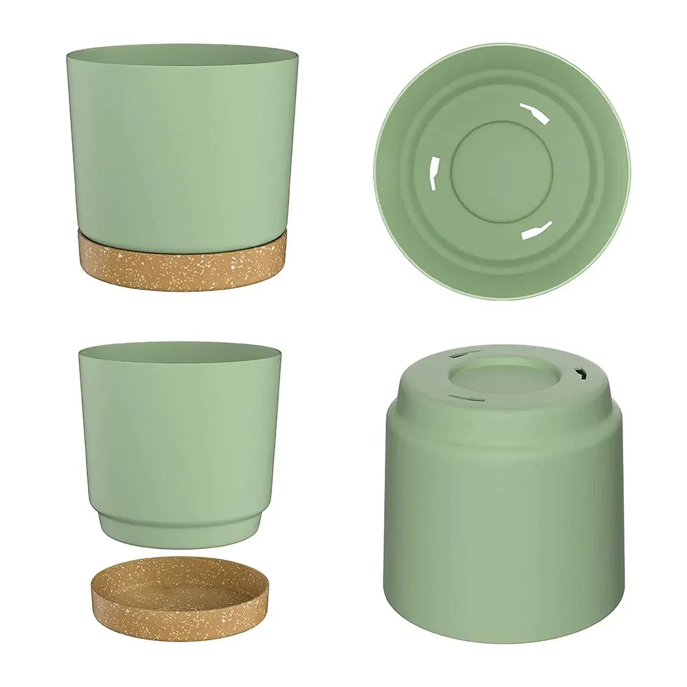 Rynx | Modern Matte Finish Planters with Drainage