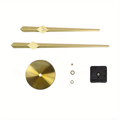 Rynx | DIY Wall Clock with Metal Dial - Silent Movement for Home Decoration