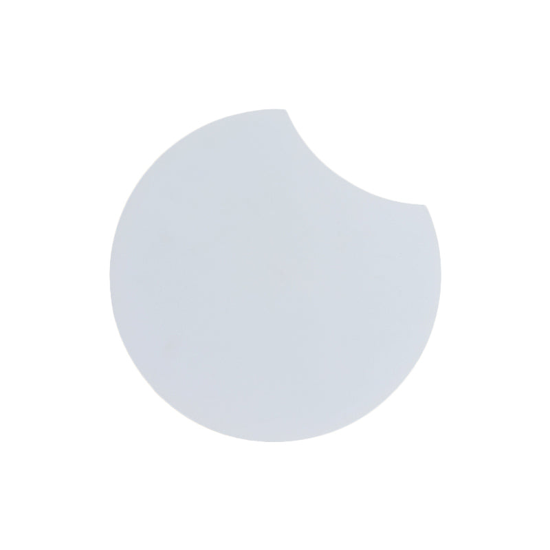 Rynx | Acrylic Round Wall Mount Light Modernist LED Wall White Lighting Fixture in Warm/White Light, 8.5"/12" B