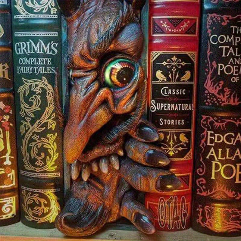 Rynx | MonsterBookend - 3D Horror Monster Bookend for Home Decoration