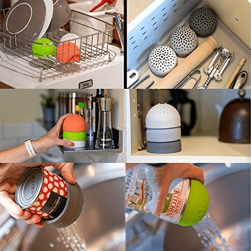 Rynx | Silicone Mini Colander – Multifunctional Can Drainer & Strainer, Portable Kitchen Accessory for BBQs & Outdoor Cooking