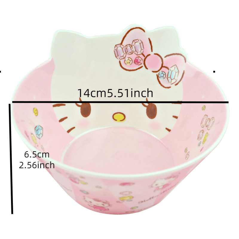 Rynx | KittyFresh - Storage Box - Cute Polyresin Design for Salads & Noodles