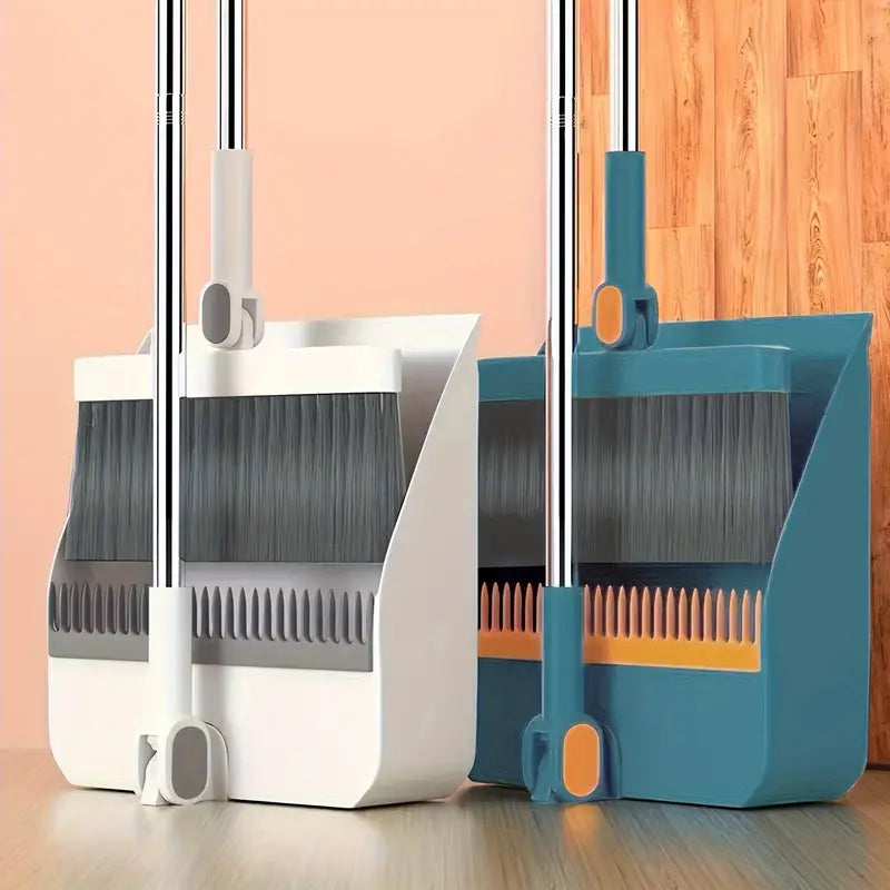 Rynx | Rotating broom + dustpan set
