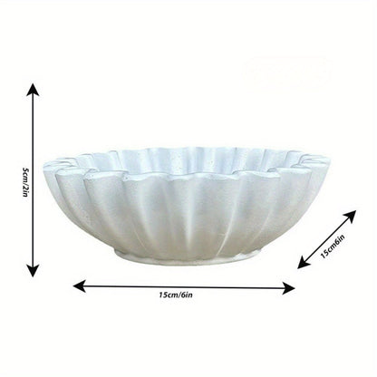 Rynx | EleganceBowl - Harp Comes with Ridges & Wavy Edges for Living Room Decor