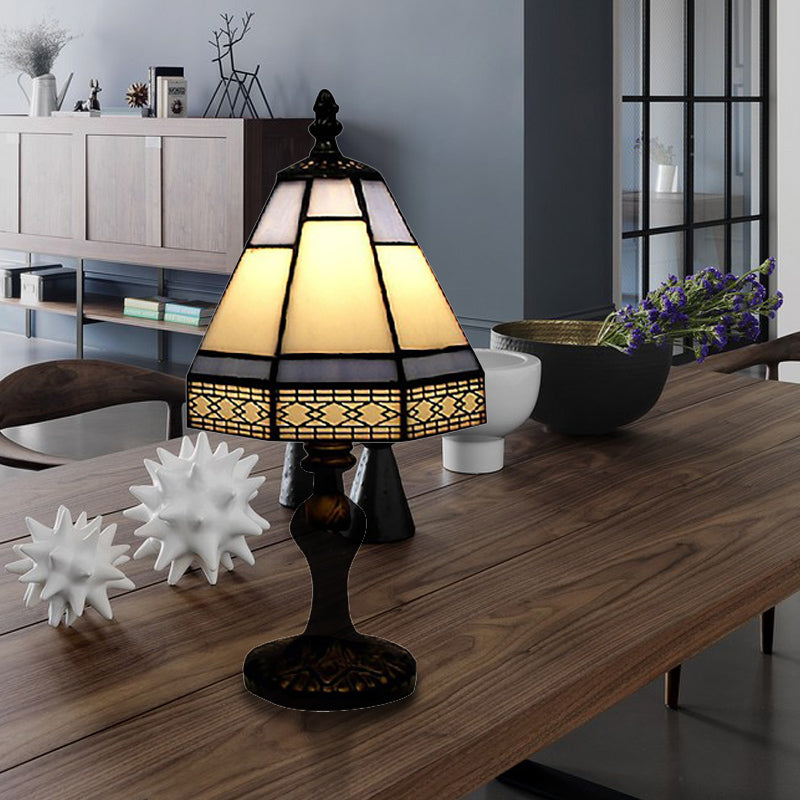 Rynx | Lumière - Conical Table Lamp in Tiffany Style