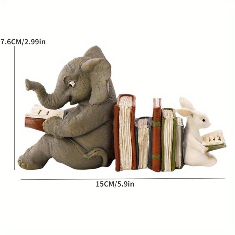 Rynx | ElephantRabbit - Harbøkerstøtter Animal Figures for Indoor and Outdoor