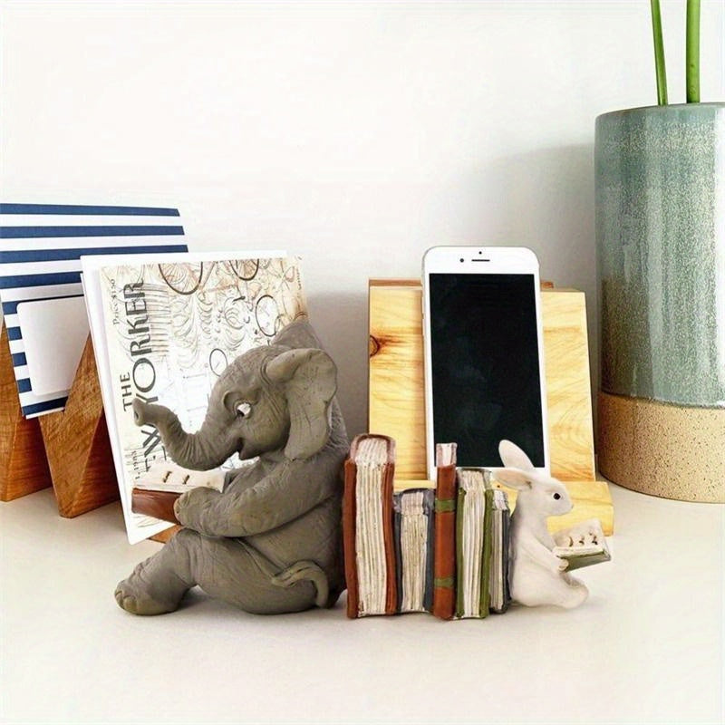 Rynx | ElephantRabbit - Harbøkerstøtter Animal Figures for Indoor and Outdoor