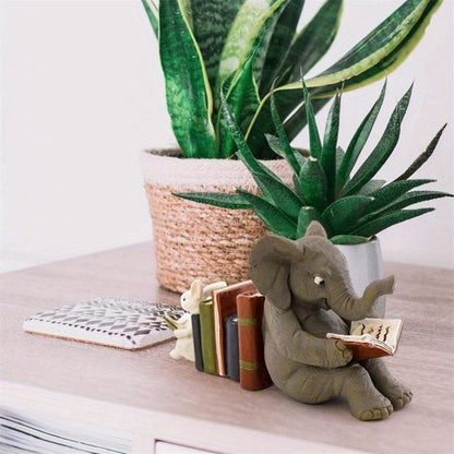 Rynx | ElephantRabbit - Harbøkerstøtter Animal Figures for Indoor and Outdoor