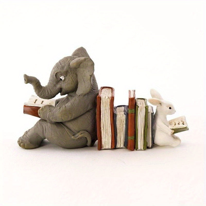 Rynx | ElephantRabbit - Harbøkerstøtter Animal Figures for Indoor and Outdoor