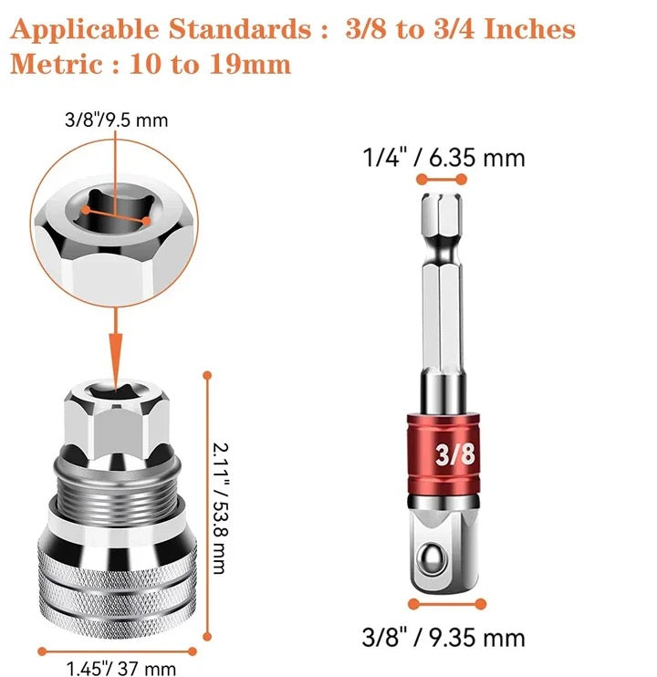 Rynx | Multi-Function Universal Socket Wrench Tool - Saker® Universal Maintenance Tool
