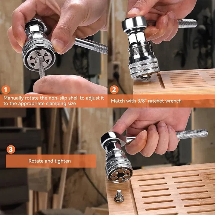 Rynx | Multi-Function Universal Socket Wrench Tool - Saker® Universal Maintenance Tool