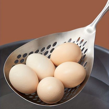 Rynx | Eid Al-Adha Large Stainless Steel Colander Skimmer – Durable Strainer for Frying & Hot Pot