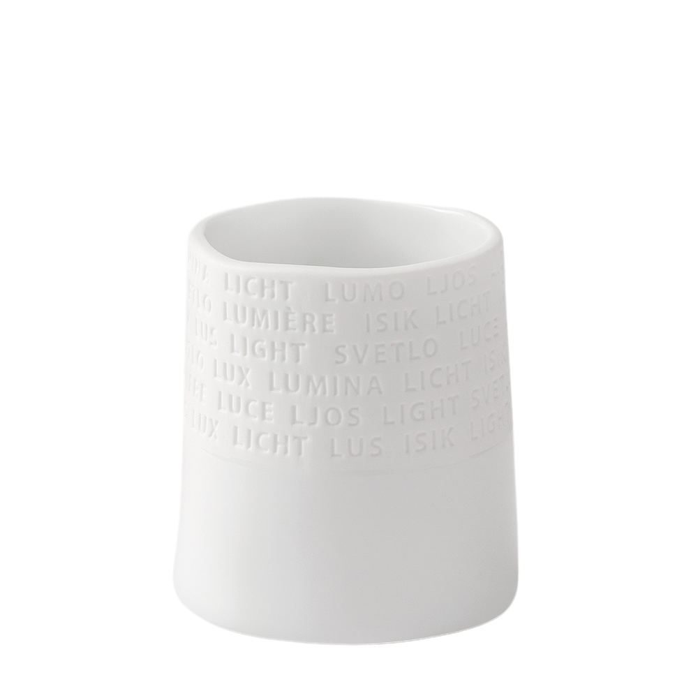Rynx | Room Poetry Tealight Holder Text above