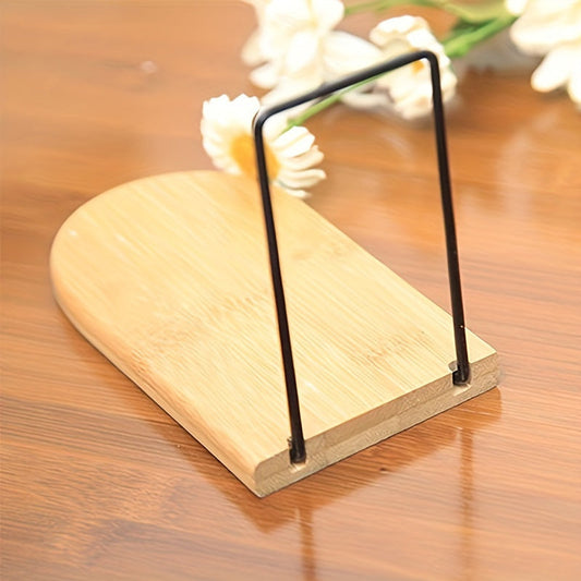 Rynx | EcoStand - Raw Wood Book Stand