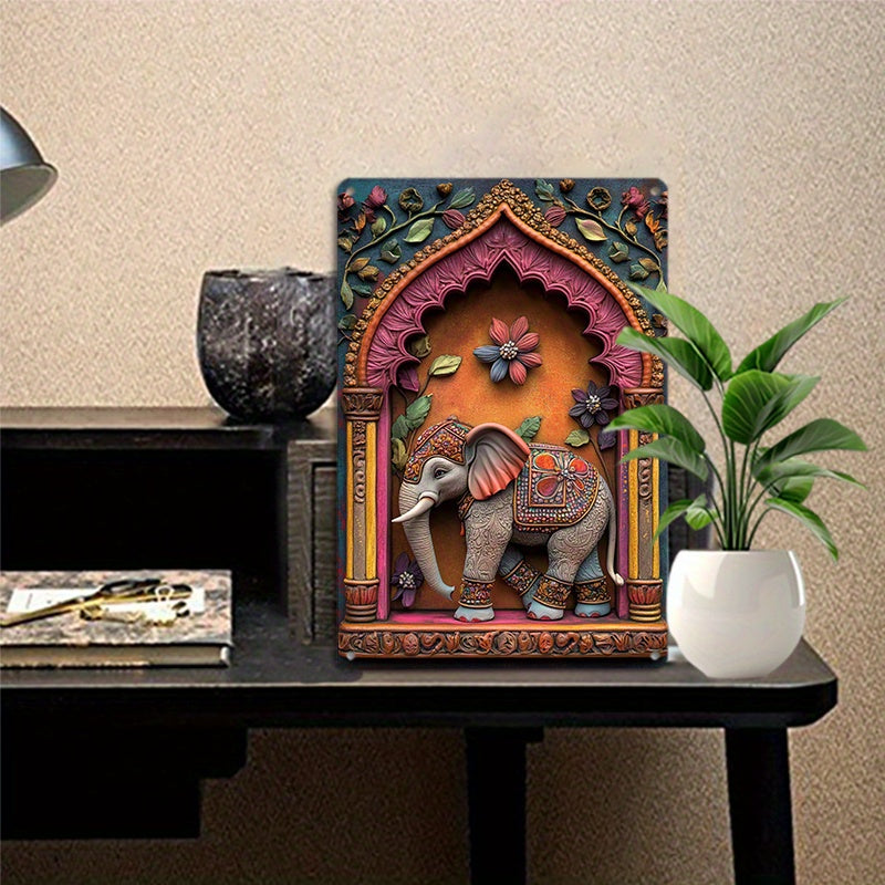 Rynx | ElephantWall - Aluminium Elephant Wall Art Set