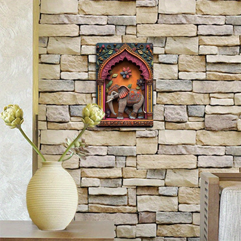 Rynx | ElephantWall - Aluminium Elephant Wall Art Set