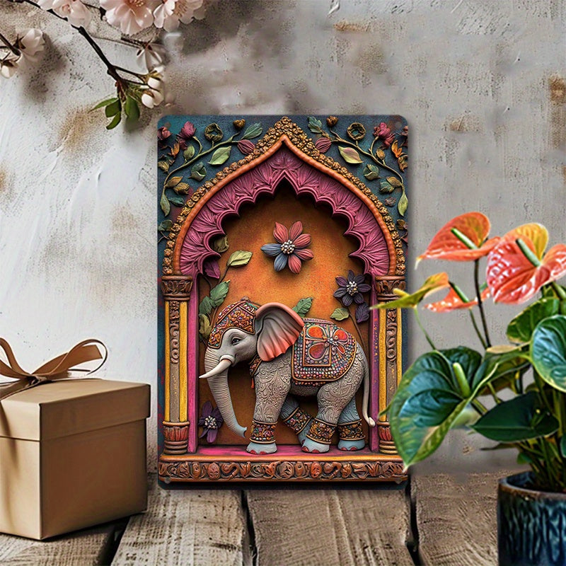 Rynx | ElephantWall - Aluminium Elephant Wall Art Set