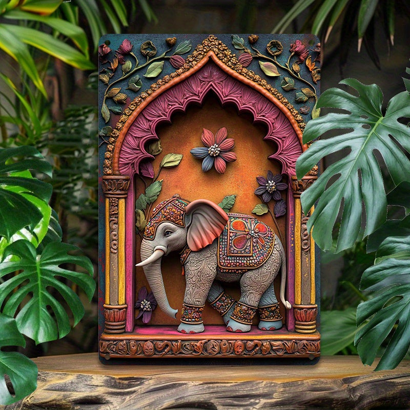 Rynx | ElephantWall - Aluminium Elephant Wall Art Set