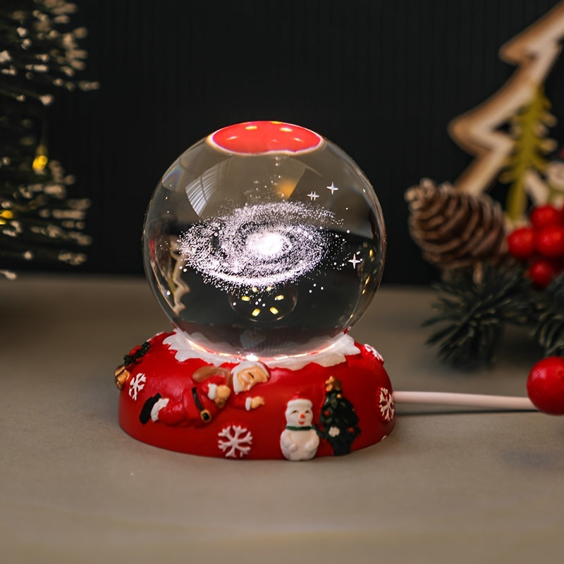 Rynx | CrystalLight - USB-powered Crystal Table Lamp