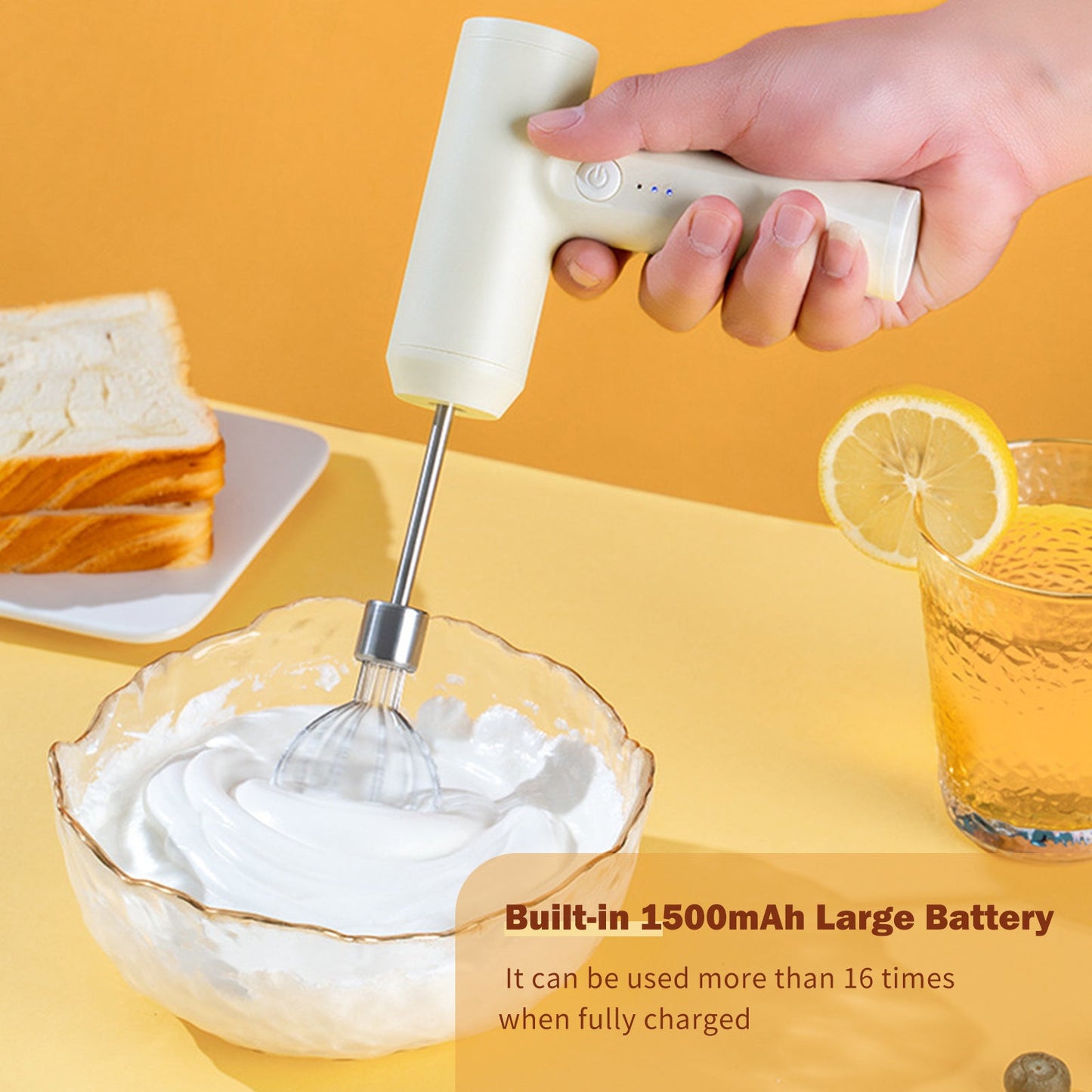 Rynx | USB rechargeable hand mixer