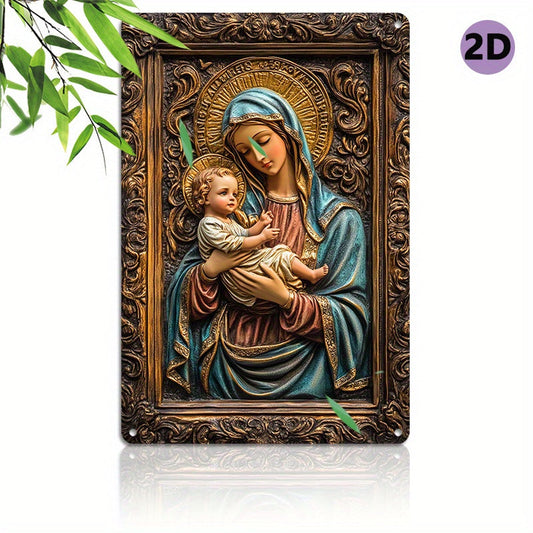 Rynx | MariaJezus - Vintage Aluminium Wall Art
