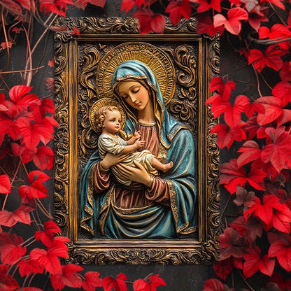Rynx | MariaJezus - Vintage Aluminium Wall Art
