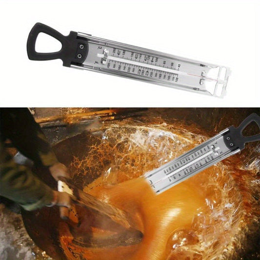 Rynx | Precision Stainless Steel Kitchen Thermometer - Durable 400 Series with ABS Handle, Ideal for Cooking, Baking & Candy Making