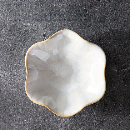 Rynx | LotusTray - Ceramic Lotus Leaf Jewelry Box | For Rings, Keys & Odds and Ends