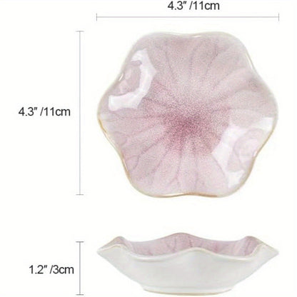 Rynx | LotusTray - Ceramic Lotus Leaf Jewelry Box | For Rings, Keys & Odds and Ends