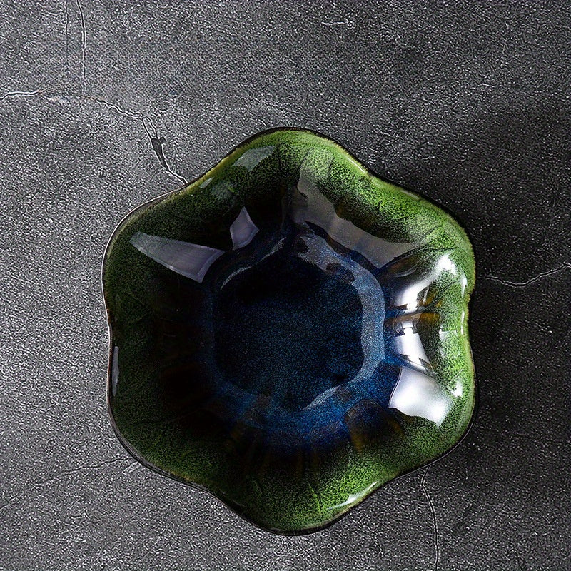 Rynx | LotusTray - Ceramic Lotus Leaf Jewelry Box | For Rings, Keys & Odds and Ends