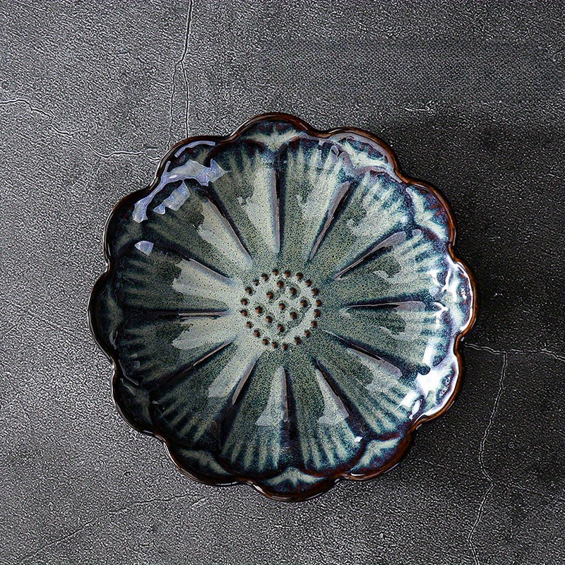 Rynx | LotusTray - Ceramic Lotus Leaf Jewelry Box | For Rings, Keys & Odds and Ends