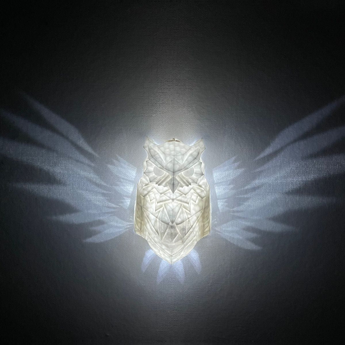 Rynx | OwlGlow - Geometric Owl LED Wall Decoration for Seasonal Celebrations