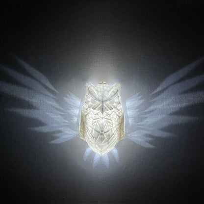 Rynx | OwlGlow - Geometric Owl LED Wall Decoration for Seasonal Celebrations