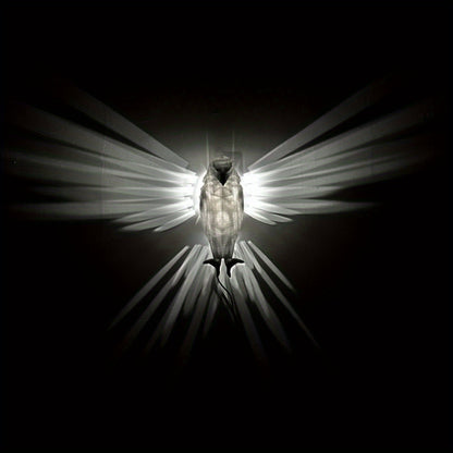Rynx | OwlGlow - Geometric Owl LED Wall Decoration for Seasonal Celebrations