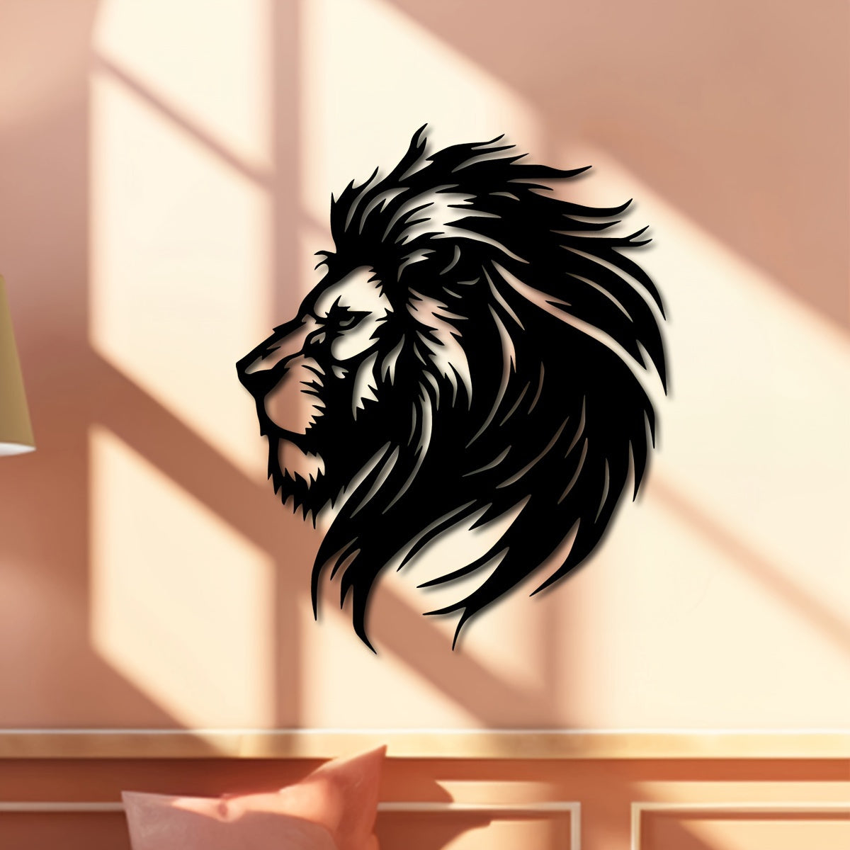 Rynx | LionArt - Rustic Lion Head Wall Art