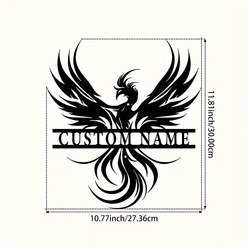 Rynx | PhoenixArt - Customizable Phoenix Metal Wall Art