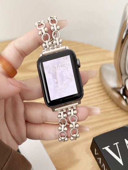Rynx | New Chinese metal circle watch double chain