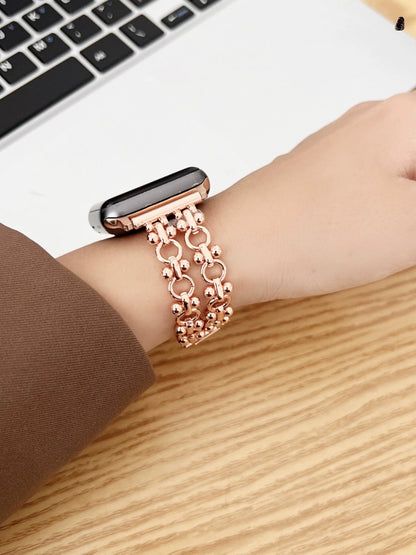 Rynx | New Chinese metal circle watch double chain