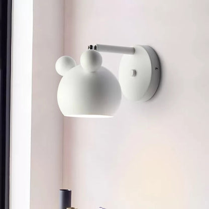 Rynx | Rotatable Single Light Mouse Wall Lamp Nordic Stylish Metal Wall Lamp for the Office