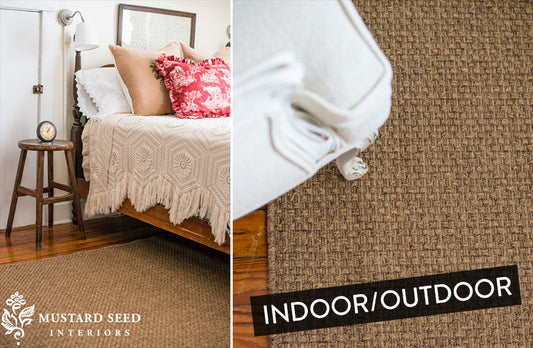 Rynx | Natural indoor/outdoor jute rug, choose your size