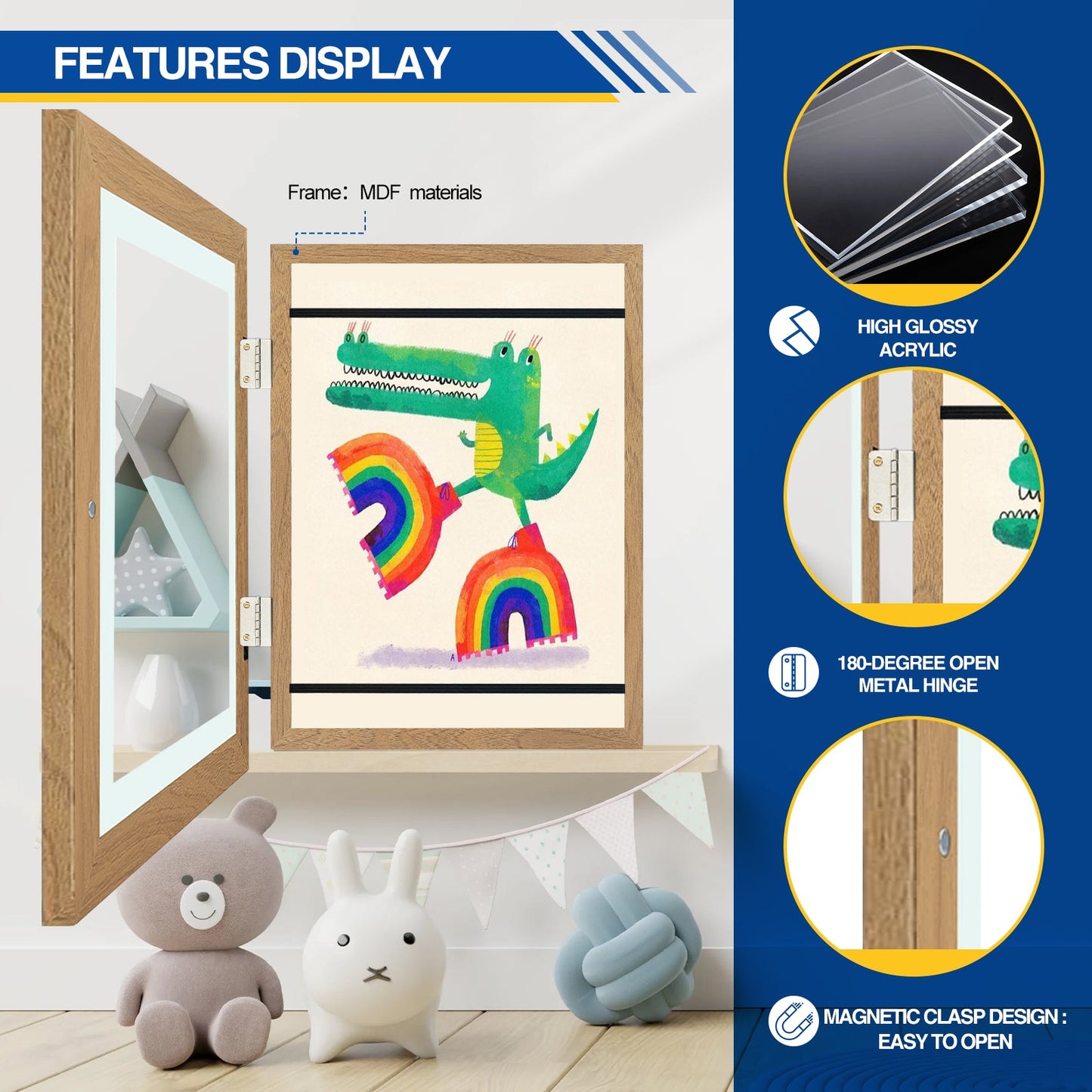 Rynx | Art photo frame for children