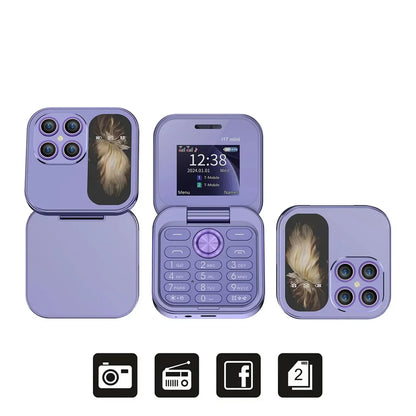 RYNX | 2024 New Mini Flip Phone