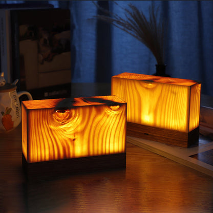 Rynx | LumiHout - LED Table Lamp with Battery and Touch Control