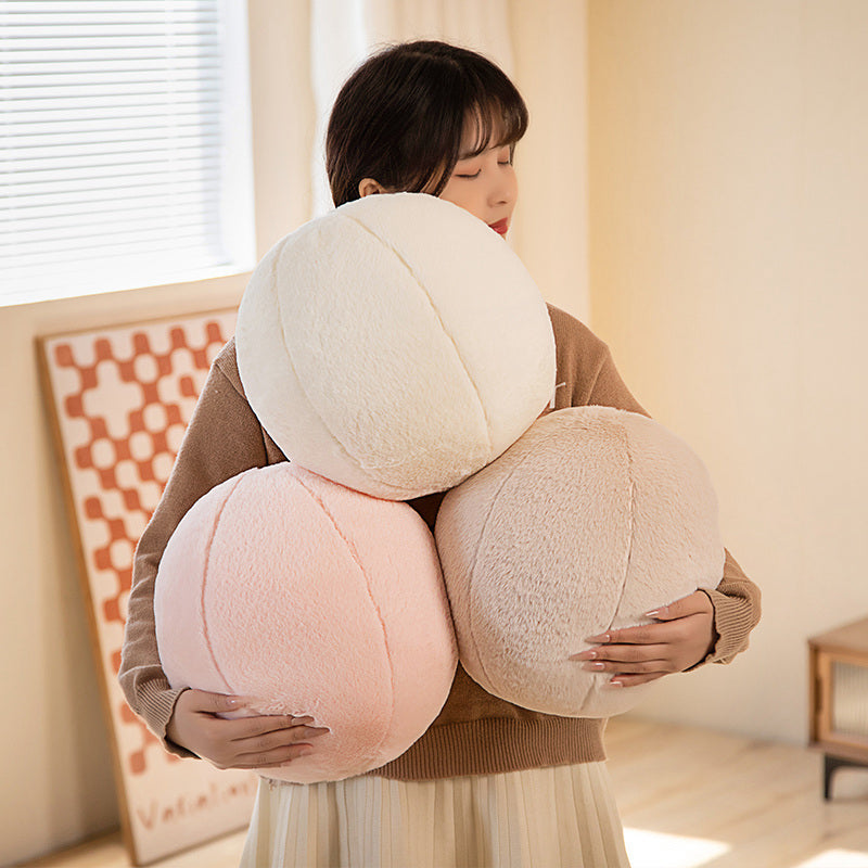Rynx | Cute Fur Ball Plush Toy Pillow