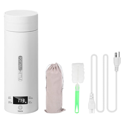 Rynx | 17Oz Stainless Steel Travel Electric Kettle with 4 Temperature Setting Modes