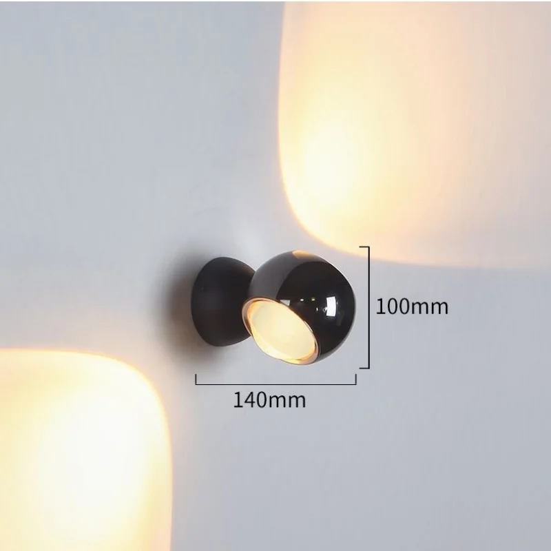 Rynx | FlexiGlow - 180° Rotatable LED Wall Lamp