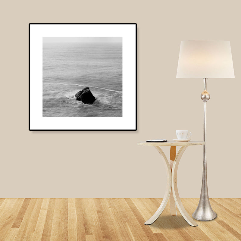 Rynx | Dark Photography Seascape Art Print Textured Contemporary Living Room Furniture Wall Decor