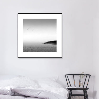 Rynx | Dark Photography Seascape Art Print Textured Contemporary Living Room Furniture Wall Decor